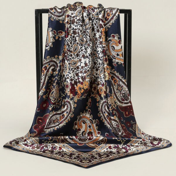 Women's Retro New-Style Patterned Silk Scarf